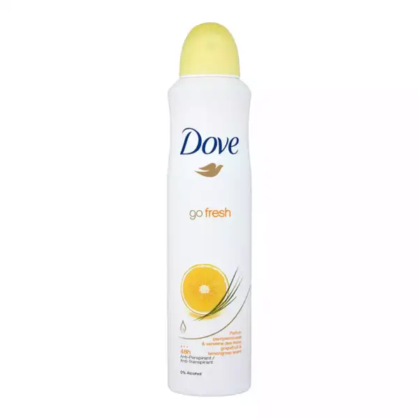 DOVE DEOD GO FRESH (GRAPEFRUIT&LEMON) SPRAY 250ML