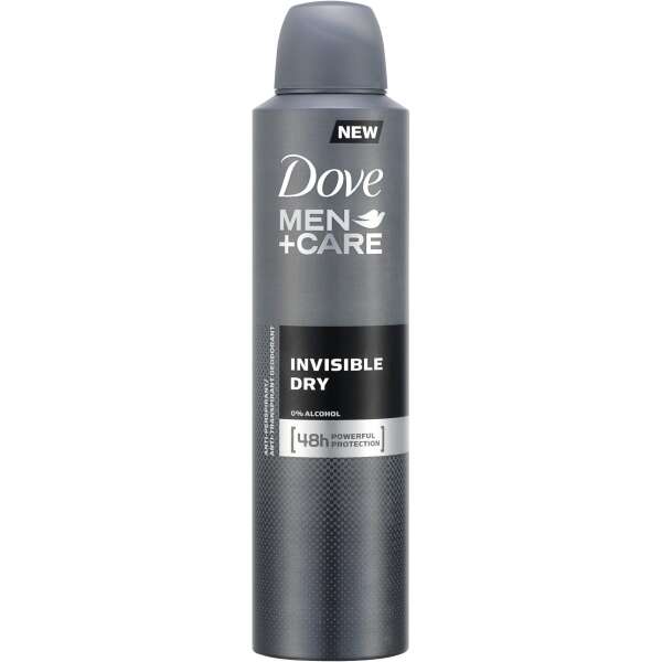 DOVE MEN CARE SPRAY (INVISIBLE DRY) 250ML