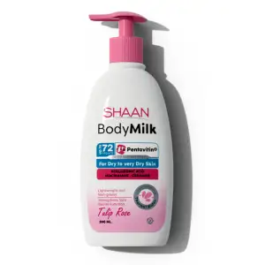 SHAAN BODY MILK 300ML TULIP ROSE