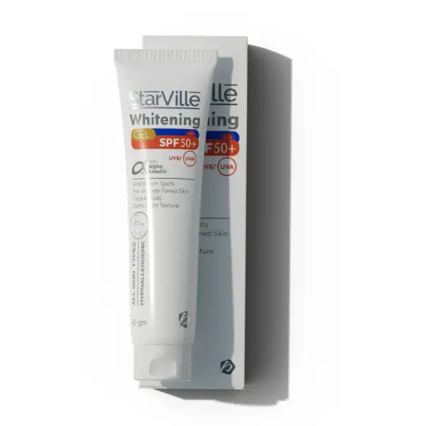 starville whitening gel spf50+ 60gm