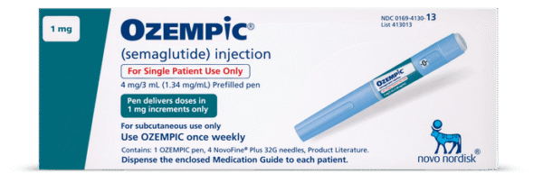 OZEMPIC INIECTION  1 MG 1 PEN 4 NEEDLES