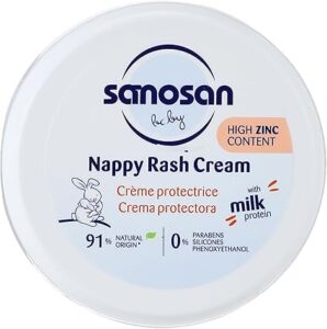 SANOSAN BABY NAPPY RASH ZINC CREAM 150ML
