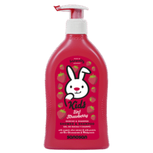 SANOSAN BABY SHOWER&SHAMPOO STRAWBERRY 400ML